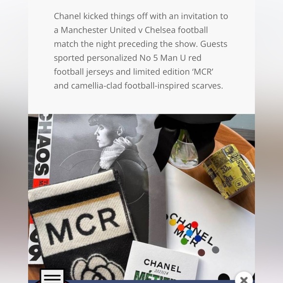 Chanel Metiers d’Art Show MCR scarf - Picture 5 of 9